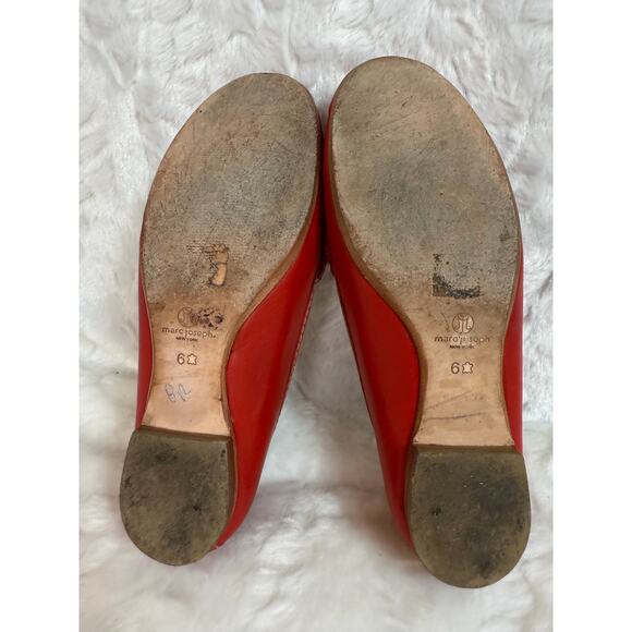 Marc Joseph NY Grand St. Weave Red Leather Driving Loafer Slip-On Comfort Shoe 6 - Picture 8 of 10